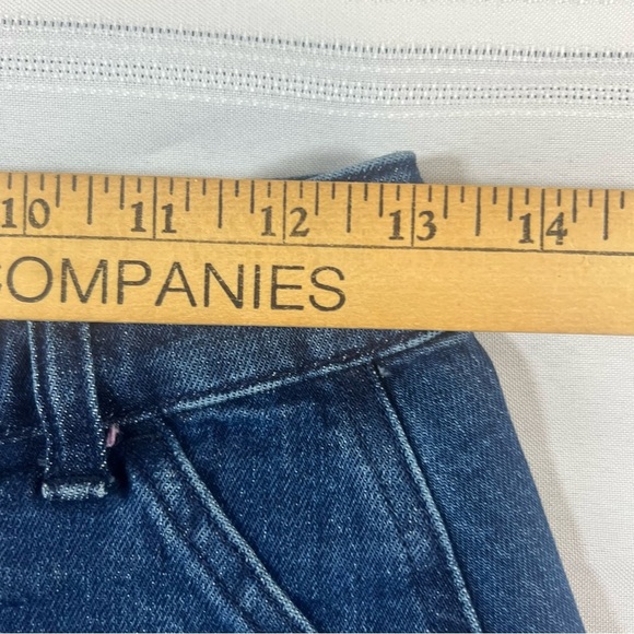Madewell Front Zip Denim Jean Skirt Size 26 - Picture 3 of 5